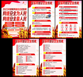 网络安全宣传栏