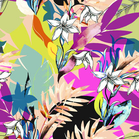 热带花