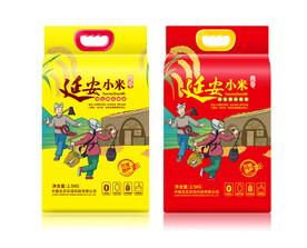 小米包装平面印刷图