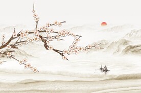花鸟壁画