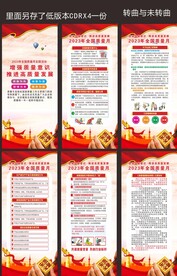 全国质量月展架