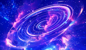 唯美星空装饰画