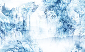 大理石山水