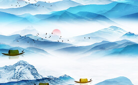最新山水画