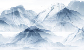 水墨画 