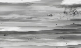 水墨画 