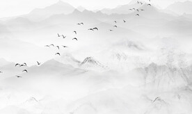 高清简约山水