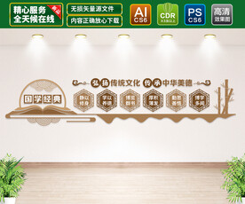国学文化墙