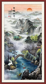 玄关国画