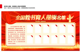 教书育人楷模