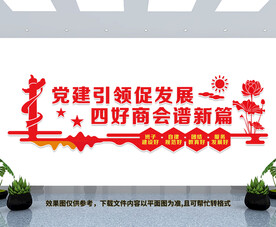 四好商会文化墙