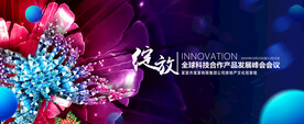 绽放