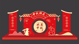 中秋节门头