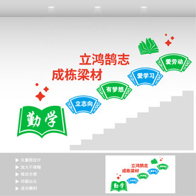 学校楼梯文化 