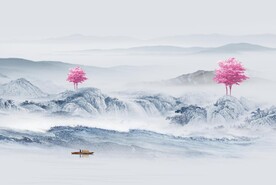 中式水墨画