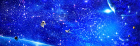 蓝色星空