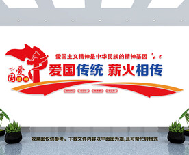 爱国文化墙