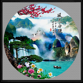 山水风景画