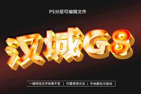 PS立体字