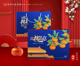 柿饼包装 柿子礼盒