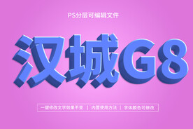 PS立体字