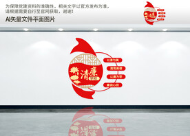 清廉学校文化墙