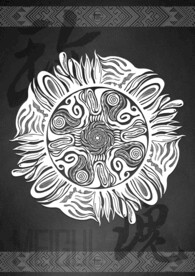 原创国潮手机壁纸玫瑰花纹