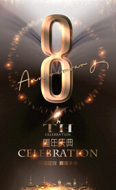 8周年