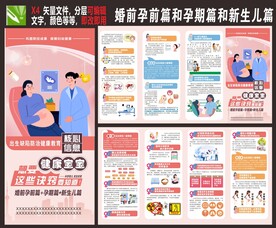 婚前孕前篇和孕期篇和新生儿篇图