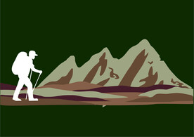 爬山
