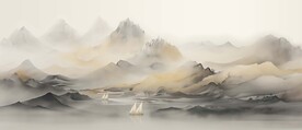 高清山水画