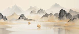 高清山水画