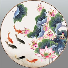 圆形装饰画