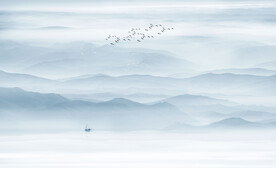 禅意山水画