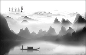 水墨风景画