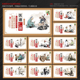 中医养生文化展板