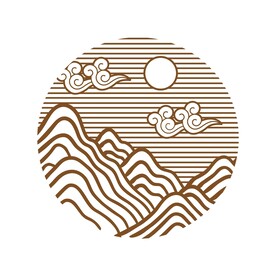 矢量山水画