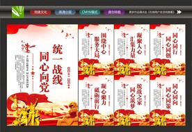 统战展板