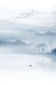 玄关山水画