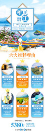 云南丽江高端旅游海报