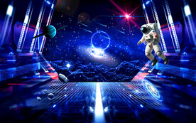 星空立体画