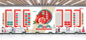 民族团结文化墙