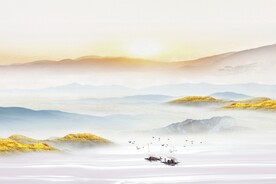 中式山水画