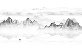 新中式水墨画