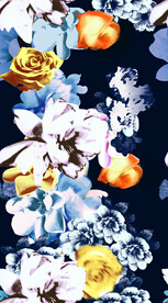 扎染花