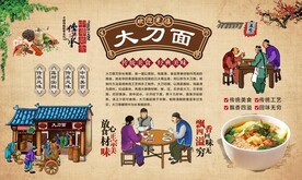 大刀面 