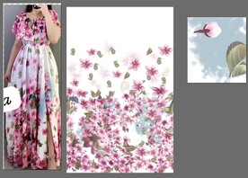 定位花