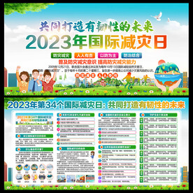 2023年国际减轻自然灾害日
