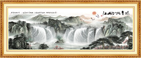 山水中国画