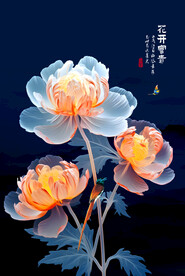 玄关牡丹